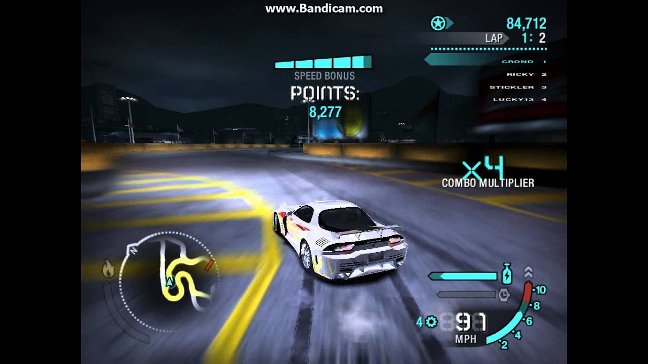 Need For Speed Carbon Mazda RX7 DRIFTPRO