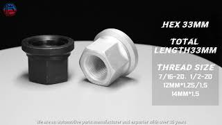 Stop Wheel Vibration Forever? Heavy Duty 33MM Lug Nuts Tested!