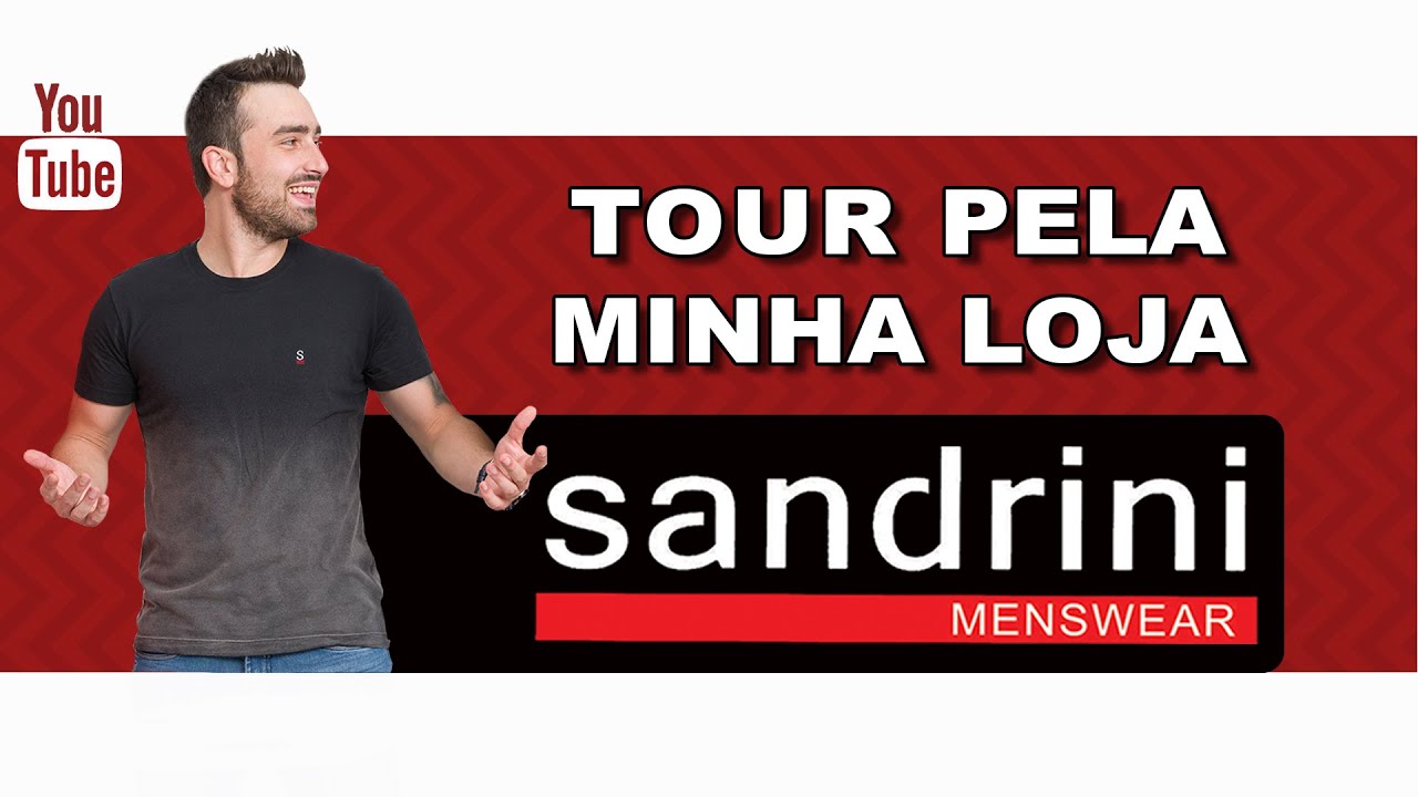 Tour pela minha loja de roupas masculina- SANDRINI MENSWEAR emprendedor oportunista