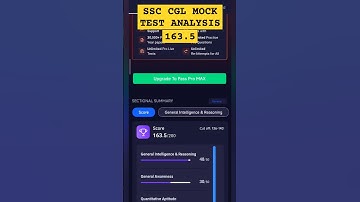 Cgl mock analysis 163.5 #ssccgl #sscmock #mockanalysis #trending