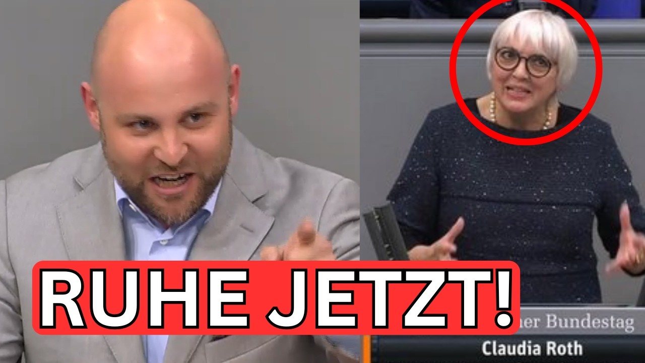 AfD-Mann Frohnmaier legt sich mit Claudia Roth an! 🚨