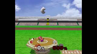 Super Smash Bros. Melee CrazyMod UE/Debug Menu - 10 Yoshi with Sandbag on Home Run Contest