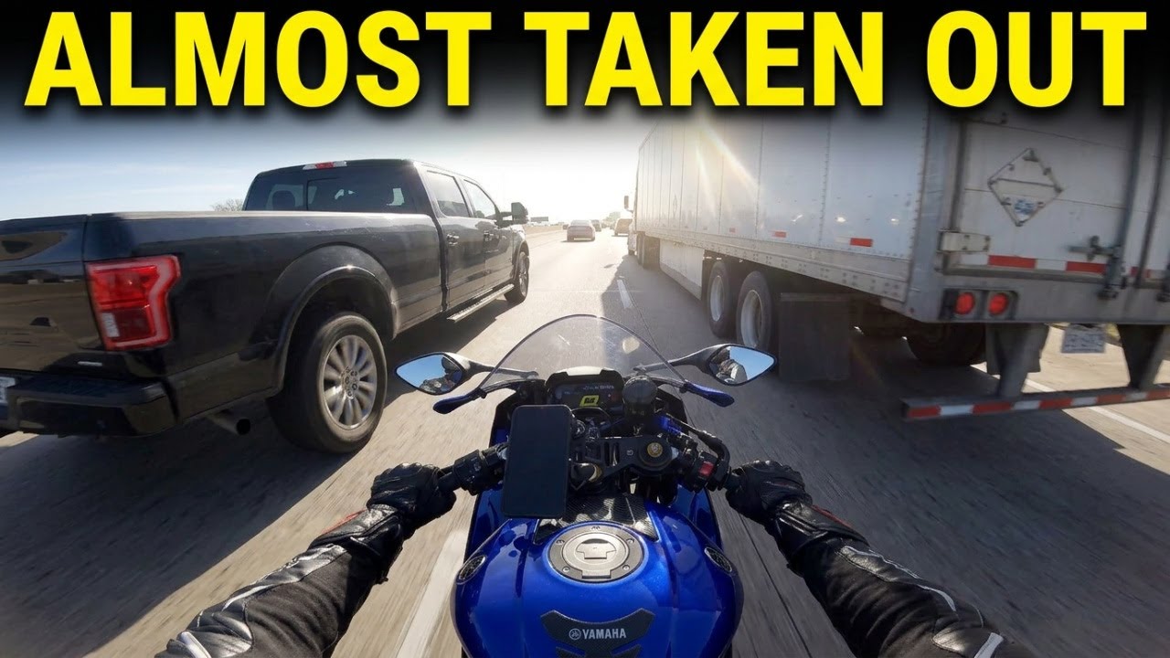 2 Trucks Nearly Tried to Take Me Out on My Sportbike