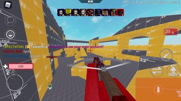 Found a hacker in roblox arsenal