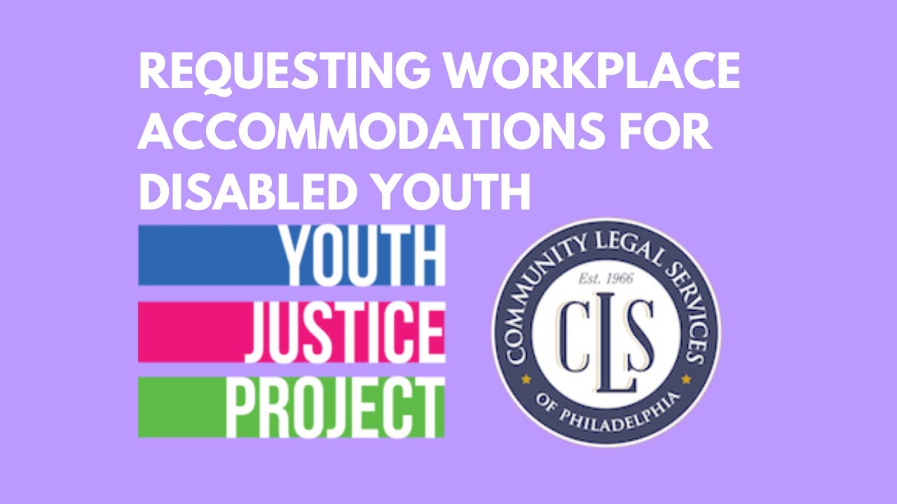 Requesting Workplace Accommodations for Disabled Youth - YouTube