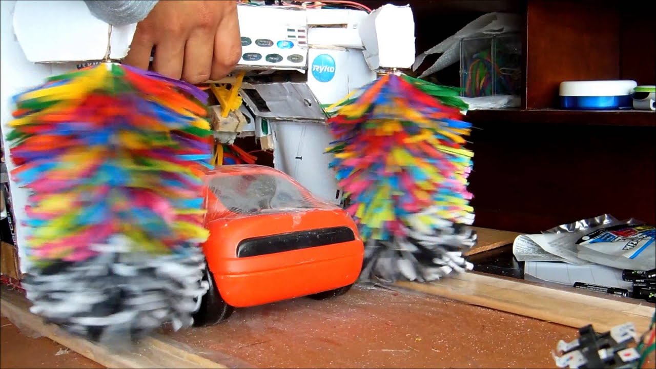 Electronic Car Wash Project: Ryko SoftGloss MAXX with color WAVE - YouTube