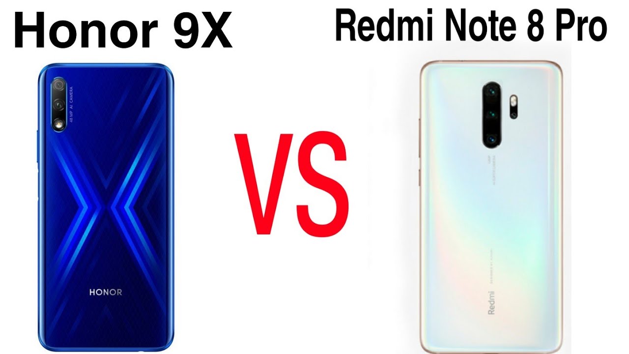 Redmi Note 8 Vs Honor 9x