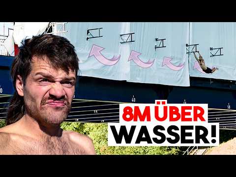 Bleibe ich trocken?! | PERFEKTER Baustellen-Spot am Kanal! | Parkour in Münster