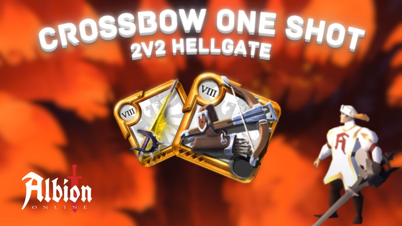 Most Broken One Shot META Comp | Crossbow / Bloodletter | 2V2 Hellgate | Albion Online