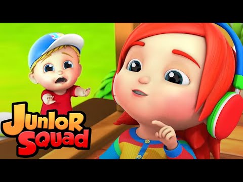 бу бу песня | стихи для малышей | потешки | Junior Squad Russia | развивающий мультфильм