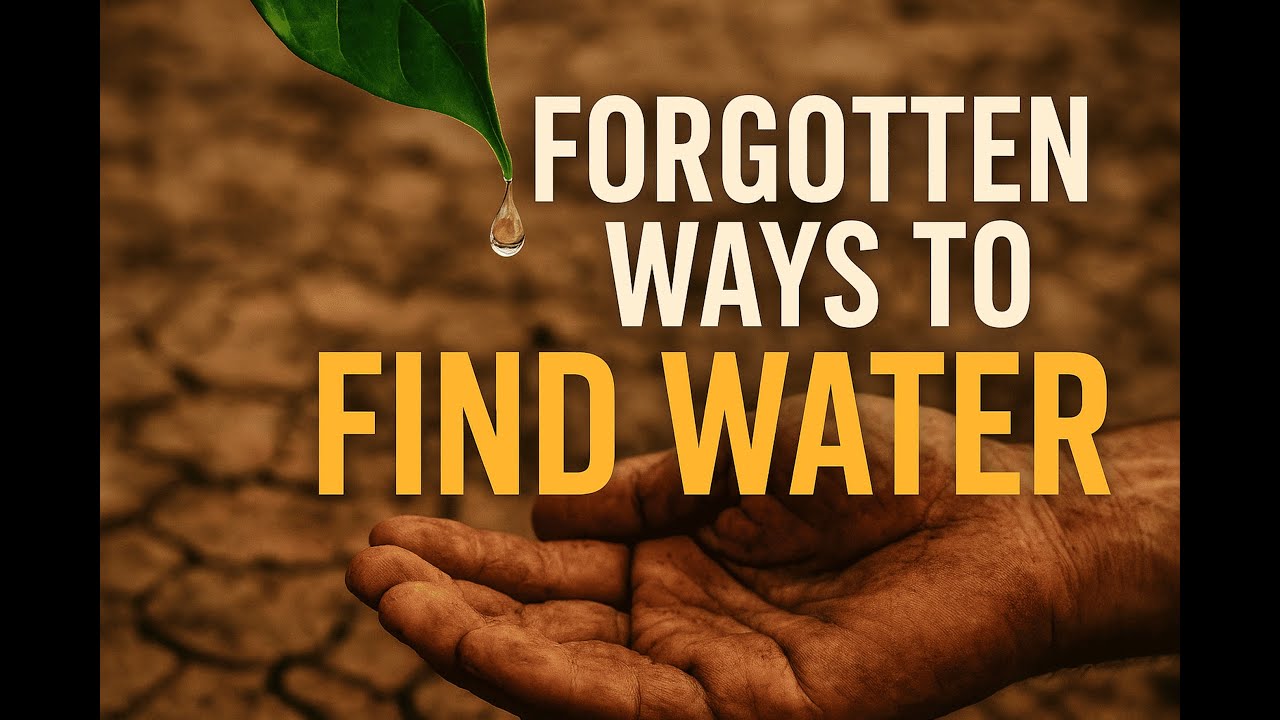 10 Forgotten Ways People Found Water in the Wild