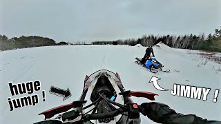 Snowmobile Ride To Let My Viewers Know Im Alive . . . Lol 