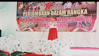lagu Mongondow-Moraoy cover by INSYIRAH QYASABILQIS-SDN 1 KOTAMOBAGU //lomba menyanyi HUT RI 77