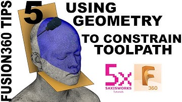 Using Geometry to constrain toolpaths in Fusion360 Part. 5
