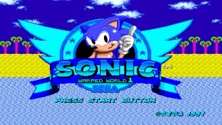 Sonic 1: Warped World (SHC 2016) - Longplay/Walkthrough (No Damage)