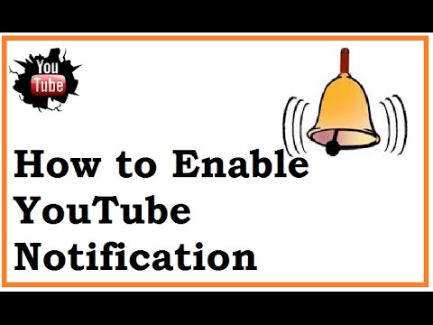How to Enable YouTube Notification