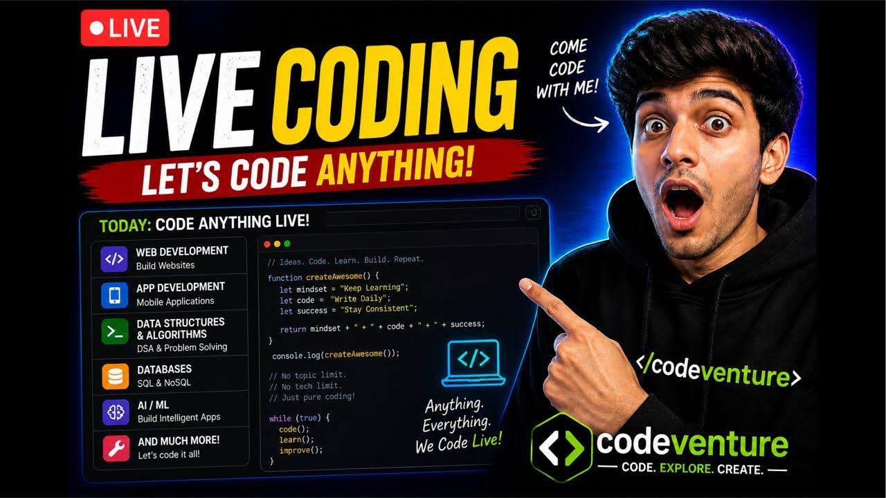 Code Venture is live - YouTube