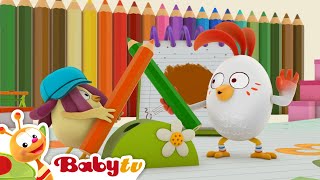 the color song with the egg band nursery rhymes kids songs babytv