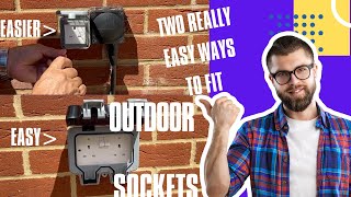Celebrity Two really easy ways to fit an outdoor socket for Christmas lights. Net Worth