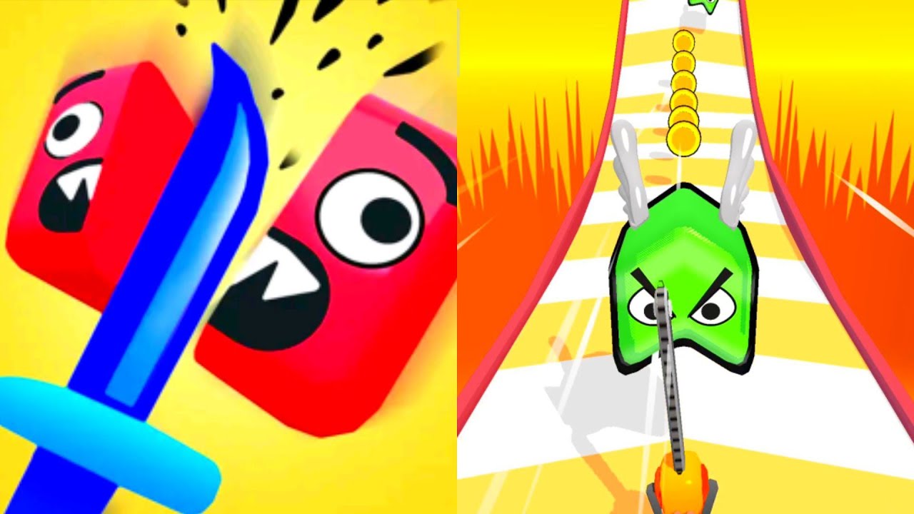 Sword Cut Run 🔴💰🌈🎉 Max Level ⚔️🏵️ Android IOS Gameplay 03