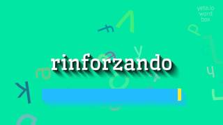Download lagu How to say rinforzando How to say rinforzando