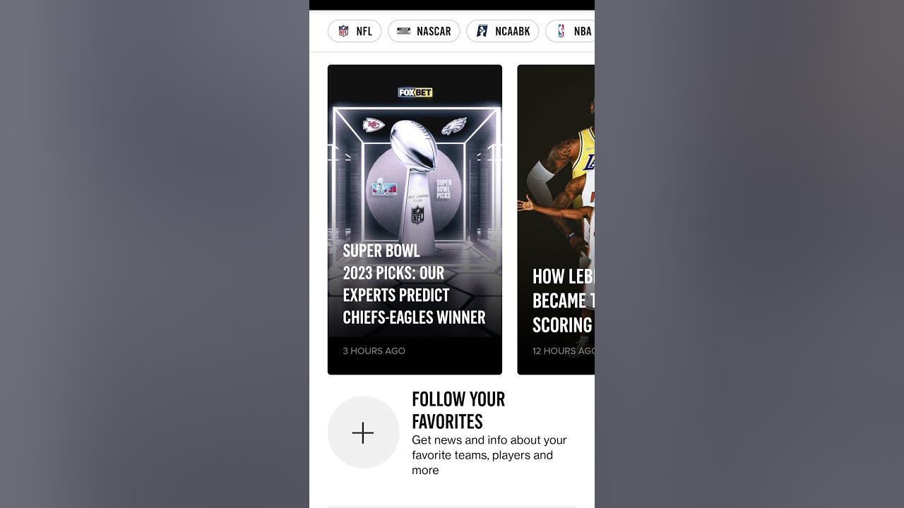 How To Stream Super Bowl 57 For Free On The FOX Sports App shorts how-to-stream-super-bowl-57-for-free-on-the-fox-sports-app-shorts