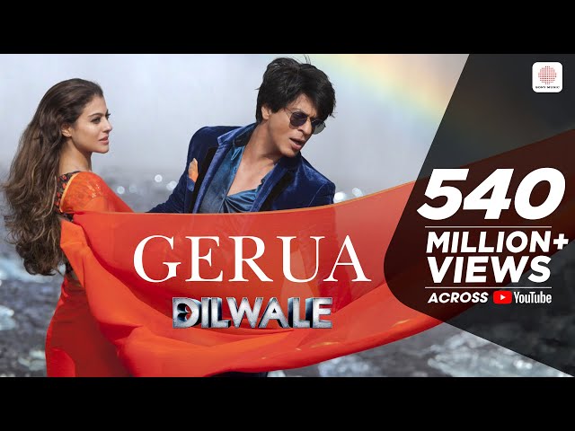 Gerua - Shah Rukh Khan | Kajol | Dilwale | Pritam | SRK Kajol Official New Song Video 2015 class=