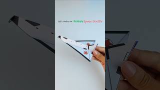 Origami Space Shuttle Tutorial #cute #diy #space #paper #papercraft