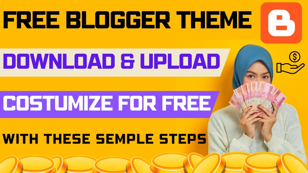 How To Download And Add Theme In Blogger | Free Blogger Theme - YouTube