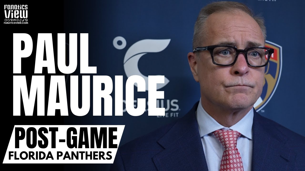 Paul Maurice Recaps Florida Panthers vs. New Jersey Devils Gritty Game, Florida Finding Culture