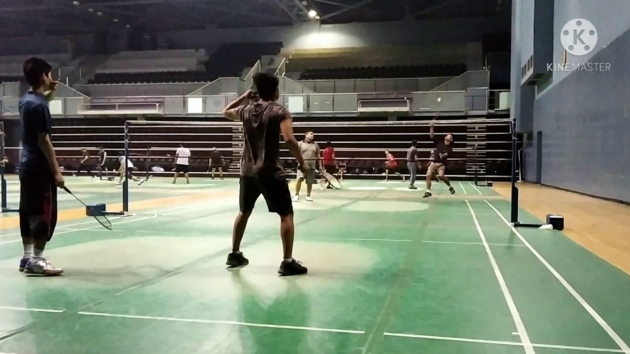 Badminton courts at SIRI FORT SPORTS COMPLEX, NEW DELHI