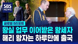 윌리엄 왕세자, 왕실 업무 전면에 등장 / SBS / #D리포트