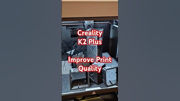 Improve Print Quality on the Creality K2 Plus #3dprinting #creality #3dprinter #k2plus #quality