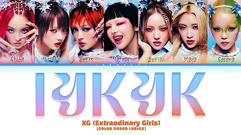 XG (Extraordinary Girls) _IYKYK_ (Color Coded Lyrics)