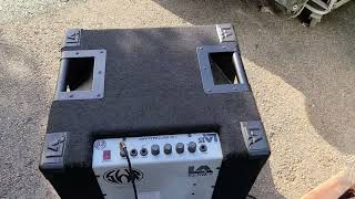 SWR LA15 15인치 100와트 베이스앰프 중고 - YouTube