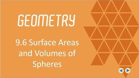 Surface Areas and Volumes of Spheres, BJU Press Geometry 4th ed, 9.6--CCCS Flipped Geometry #58