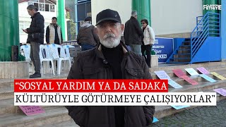 Mustafa Burun: “Sosyal yardım ya da sadaka kültürüyle götürmeye çalışıyorlar”
