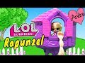 Cuento de Rapunzel con bebes L.O.L. Surprise | Muñecas y juguetes con Andre para niñas y niños