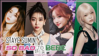 Sumin Visuals from Debut to Present (BEBE)