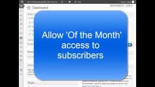 Of The Month Plugin for aMember 4.x WordPress Sites