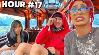 STAYING ON A TRAIN FOR 24 HOURS…