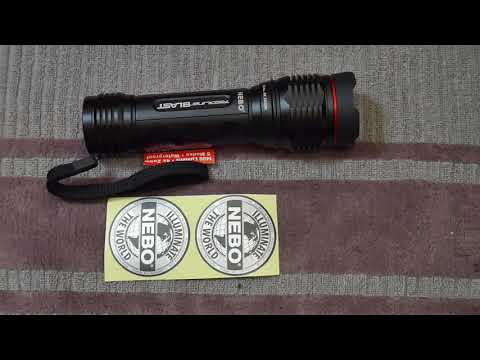 nebo blast flashlight lumens Redline 6K lumen (6000 lumen) rechargeable high power LED 6822 with EdisonBright USB powered LED reading light bundle : Tools & Home Improvement it features four light modesincluding a variable strobeand 4x for precise lighting NEBO Unboxed: Redline BLAST RC