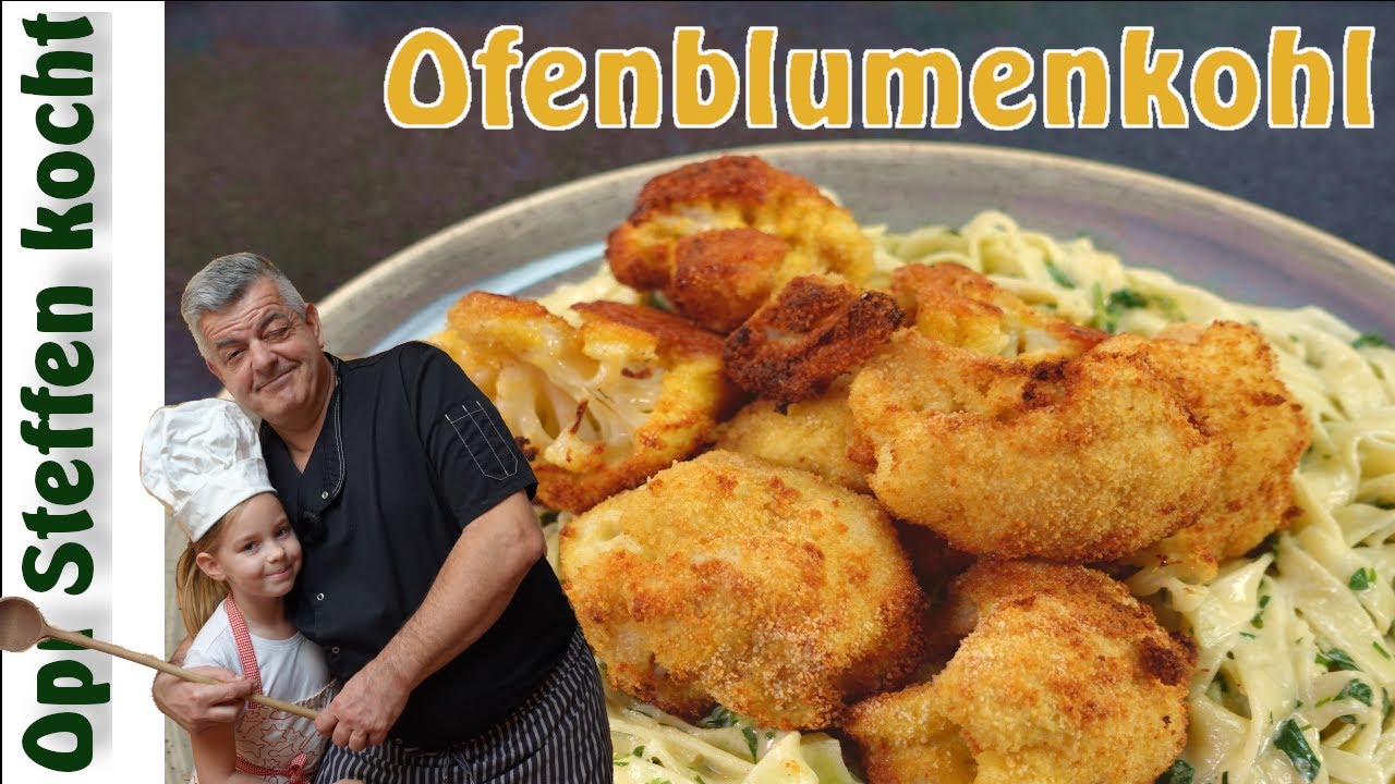 Knuspriger Ofen-Blumenkohl-Einfaches & gesundes Rezept