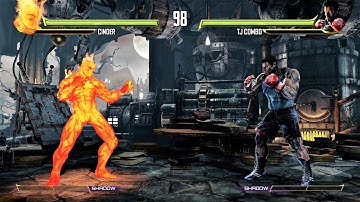 Cinder vs TJ Combo (Hardest AI) - Killer Instinct