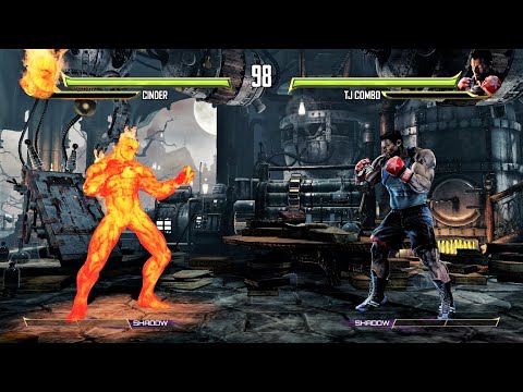 Cinder vs TJ Combo (Hardest AI) - Killer Instinct