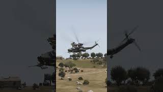 Two Russian Mi-28N Helicopters Attacking On A Military Base In The Southern Front - Arma 3 Milsim