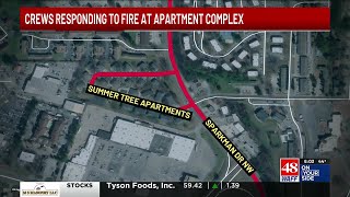 Crews respond to structure fire in Huntsville Crews respond to structure fire in Huntsville
