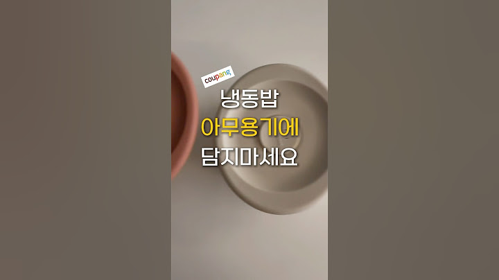 냉동밥 도자기 그릇 용기 추천ㅣ쿠팡 추천템 주방용품 생활용품 반찬통 밥그릇 살림 아이템