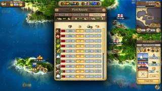 Port Royale 3: Pirates & Merchants Video Tutorial No. 2 - Ships, Convoys and Battles screenshot 4