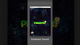 Adding Enemy Explosion Sounds to the Spaceship Game [Part 17]